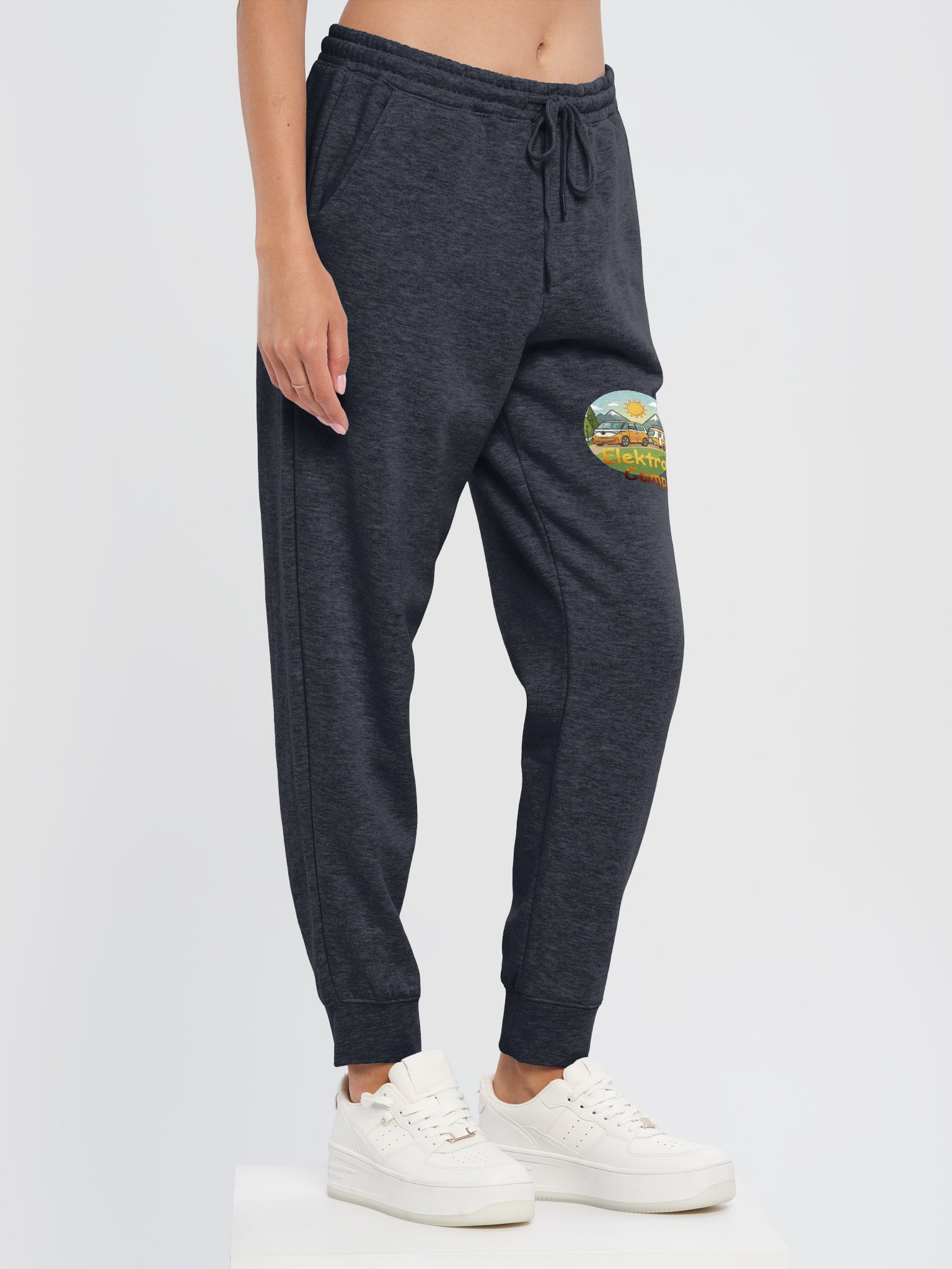 Independent Trading Co. Midweight Fleece Joggers Elektro Camping product image (3)