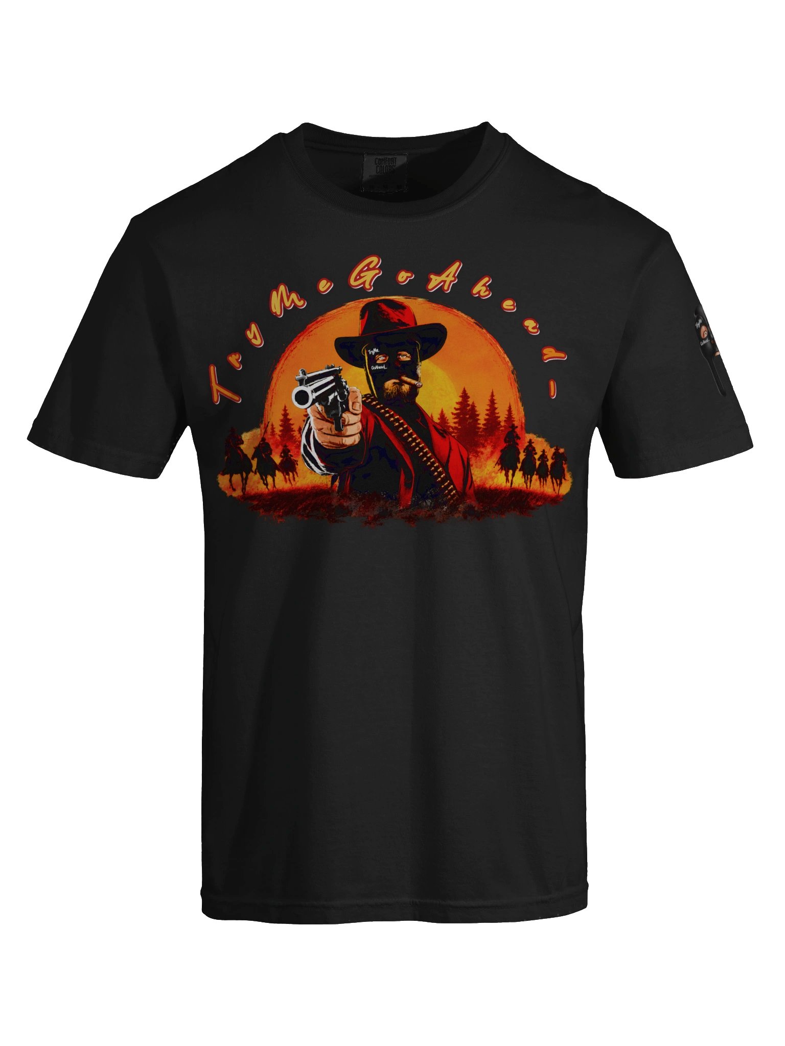TryMeGoAhead _ Heavyweight Redemption T-Shirt (red) product image (5)