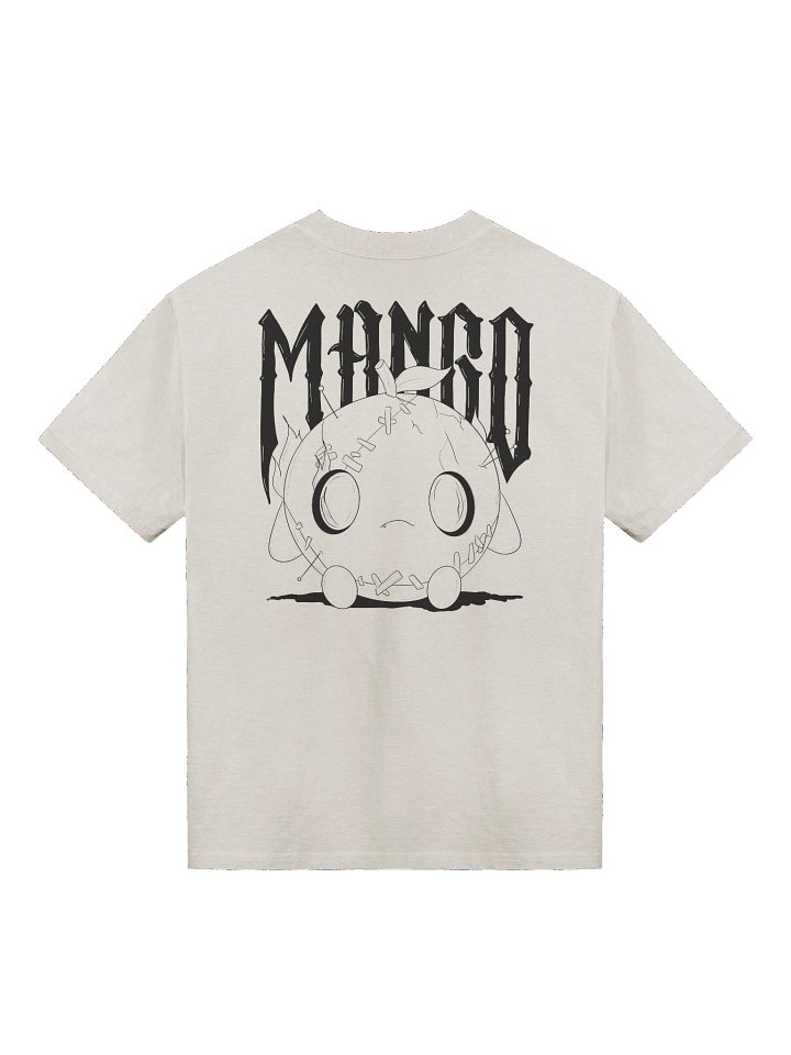 Creepy Mango Back Print in Black - Boxy Tshirt product image (2)