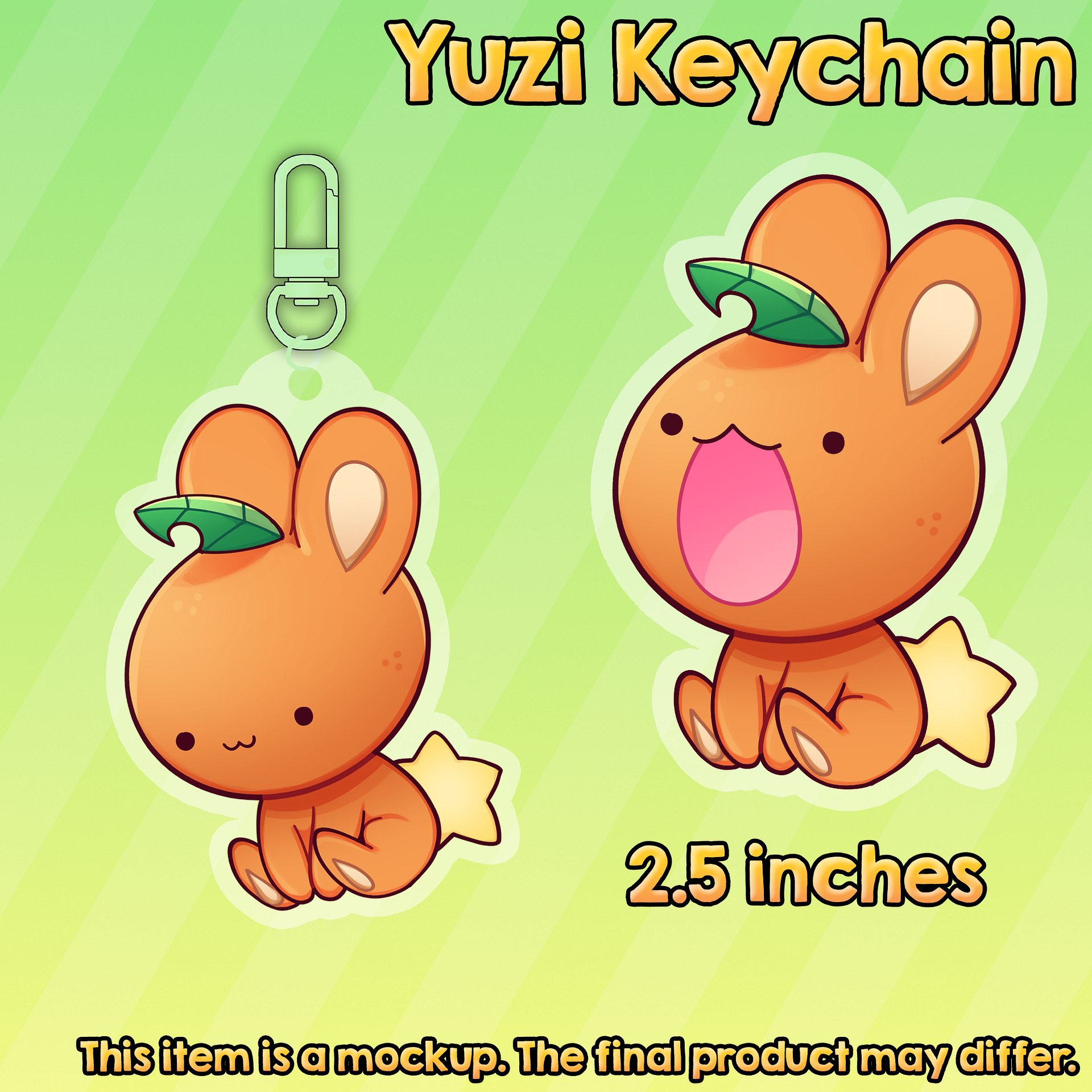 Yuzimii Keychain [PREORDER] product image (3)