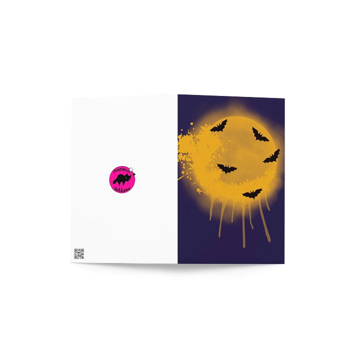 Moonlit Splatter Greeting Card product image (2)