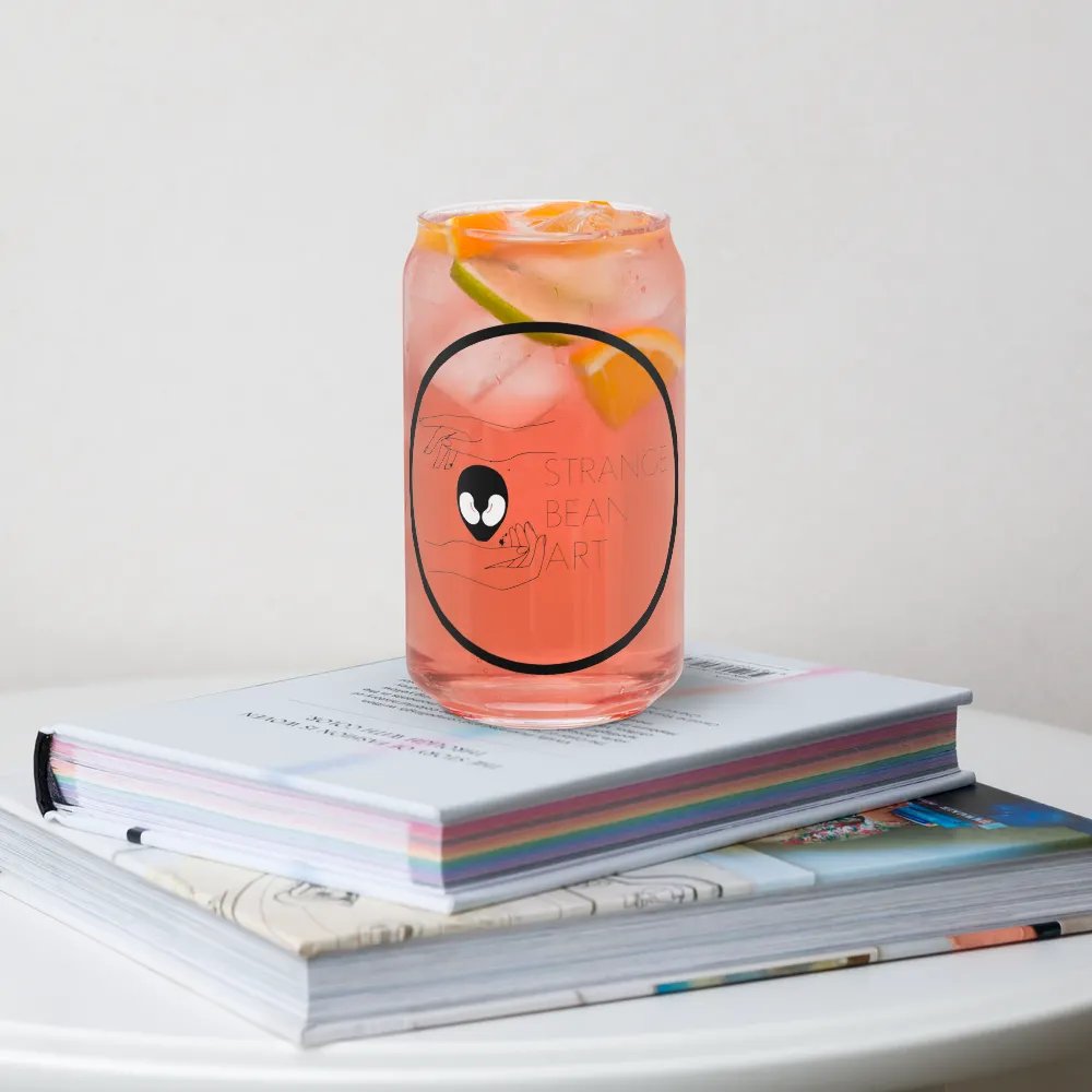 Strange Bean Art Logo Glass product image (34)