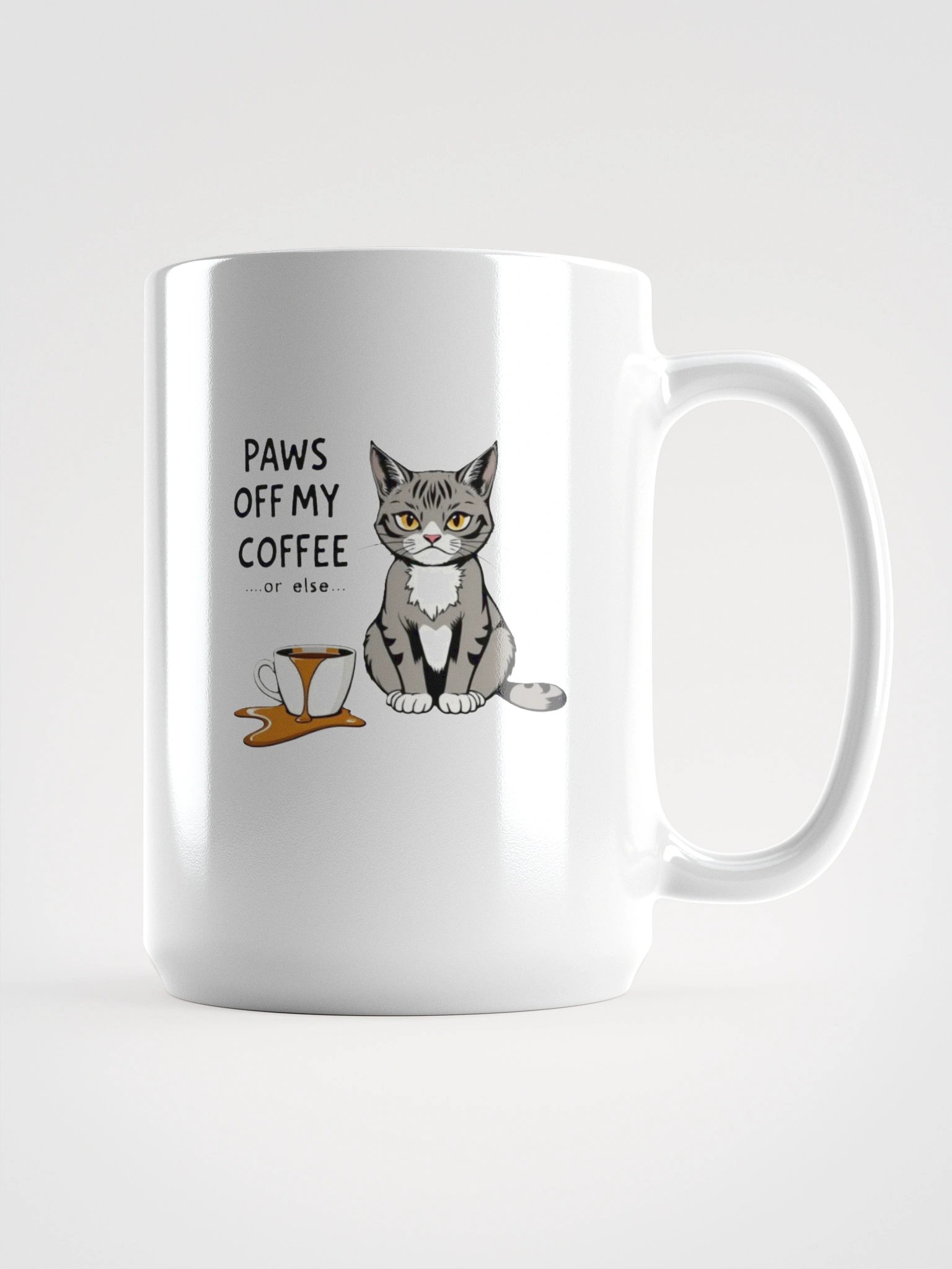 Grumpy Cat Coffee Warning Mug product image (1)
