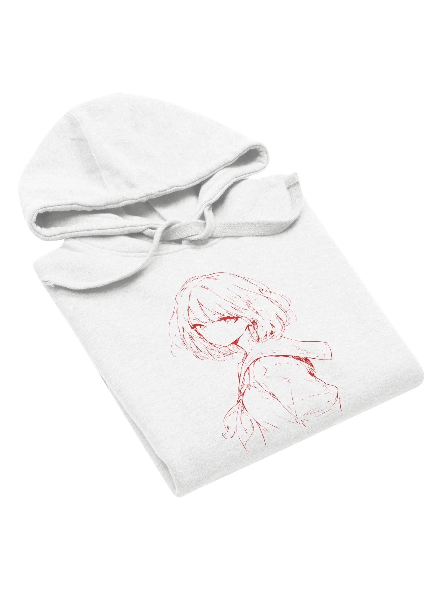 Minimalistic Anime Front Printed Hoodie product image (5)