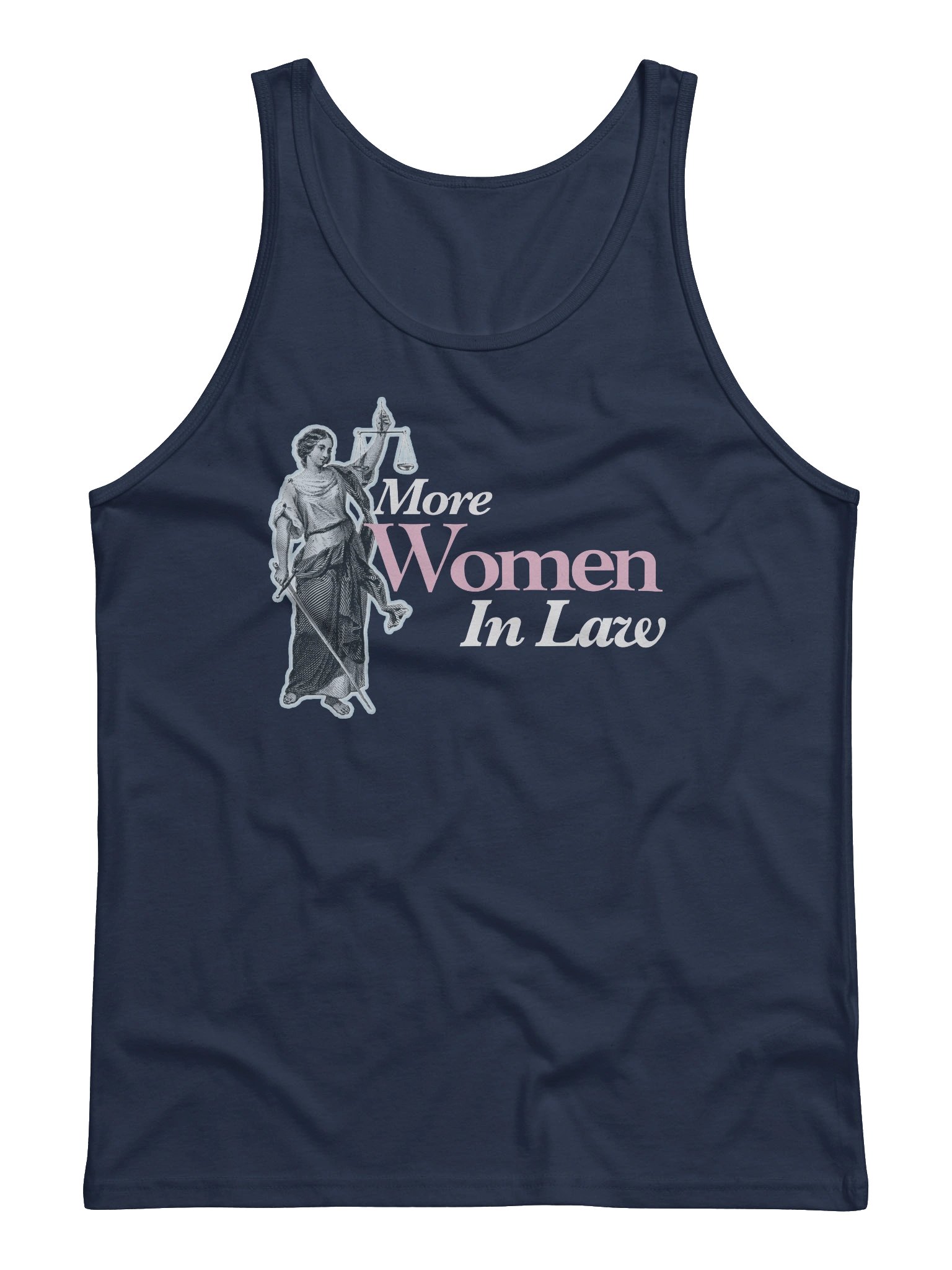 More Women In Law Unisex Gym Tank product image (1)