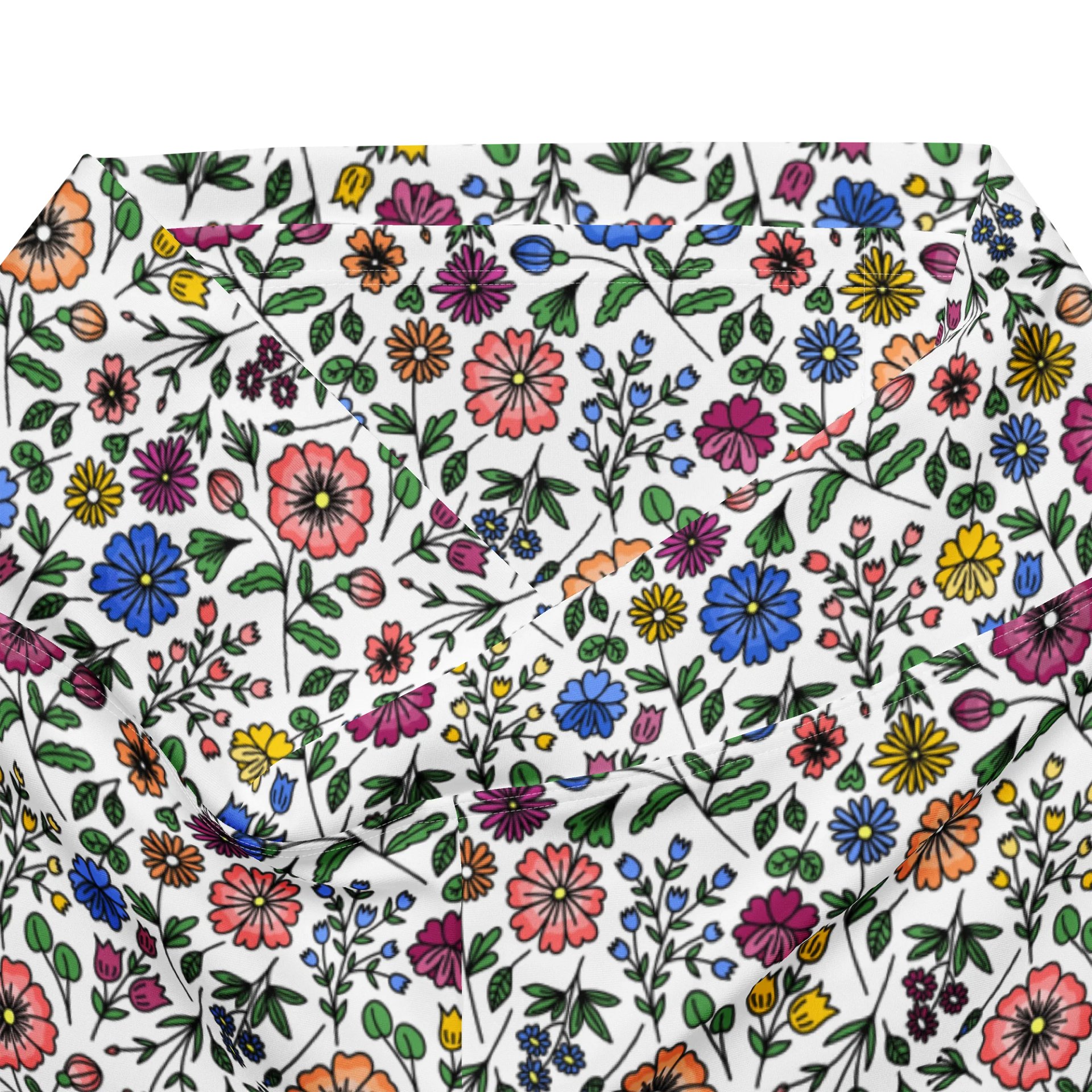 All-Over Print Flare Leggings with Pocket – High-Waisted, Stylish & Comfortable product image (9)