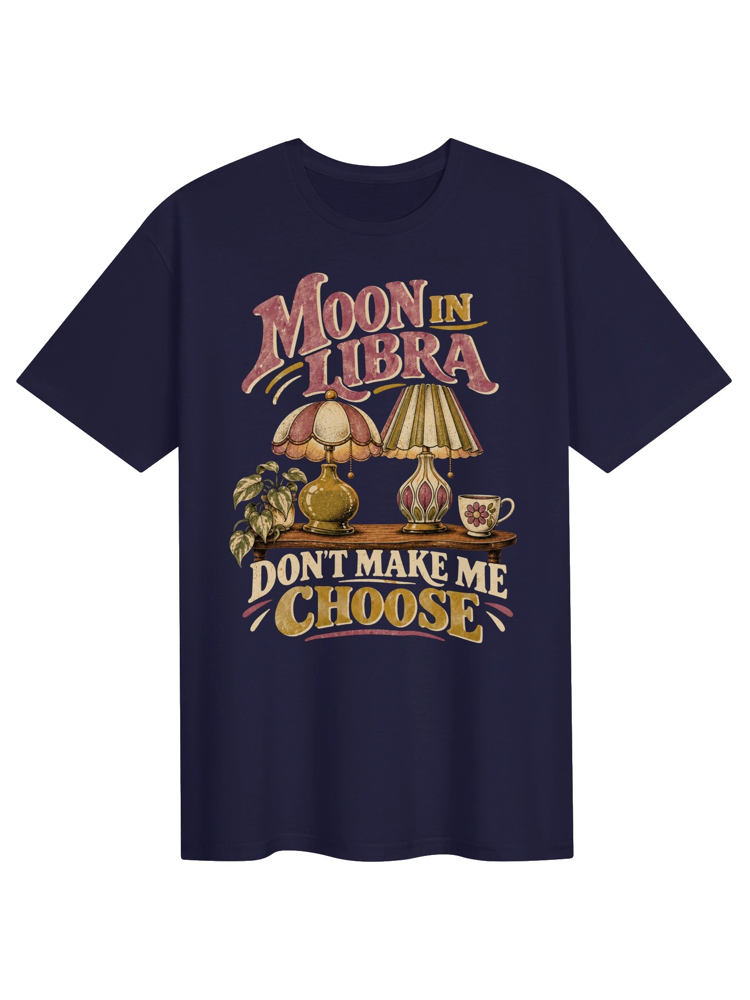 Moon in Libra Don’t Make Me Choose Tee product image (11)