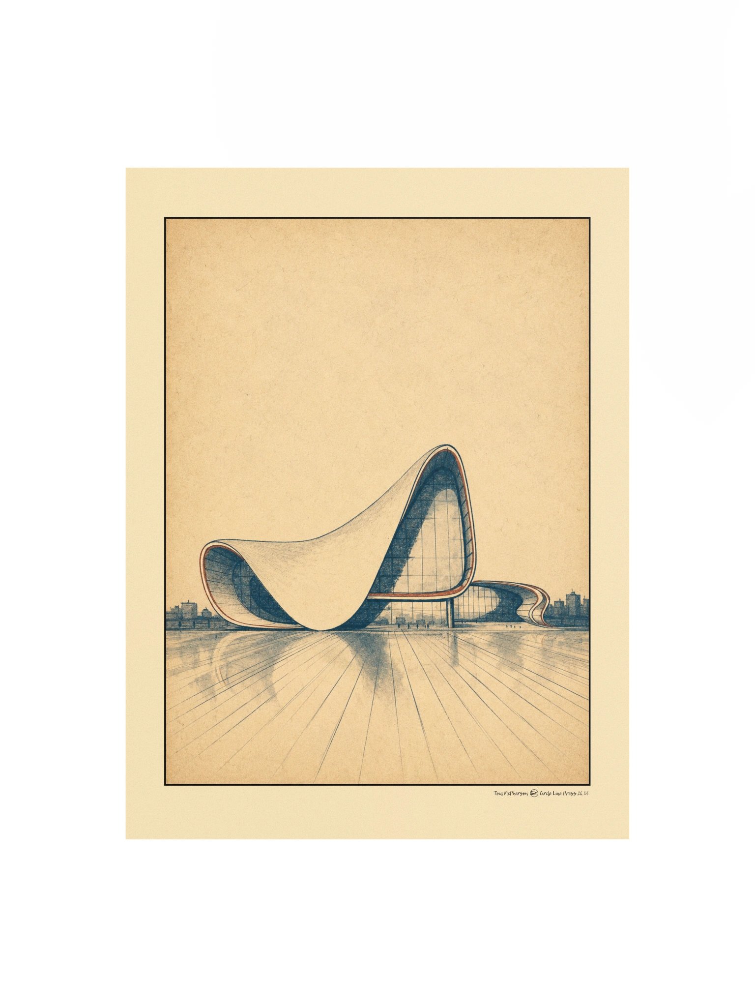 The Heydar Aliyev Centre - Print 26.05 product image (5)
