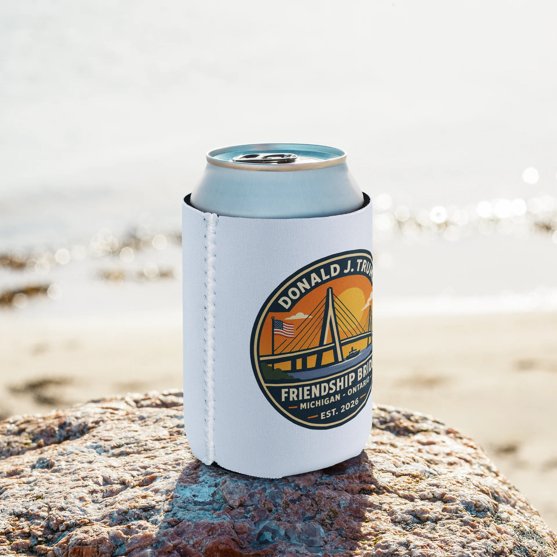 Coozie Can Cooler - Donald J. Trump Friendship Bridge™ product image (8)
