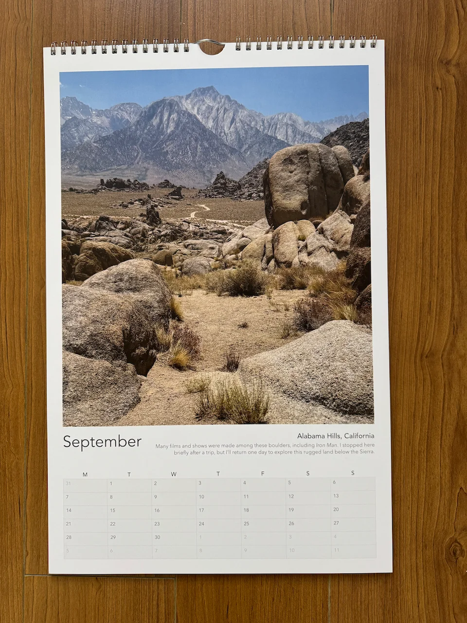 Calendar 2026 - Shifting Light product image (10)