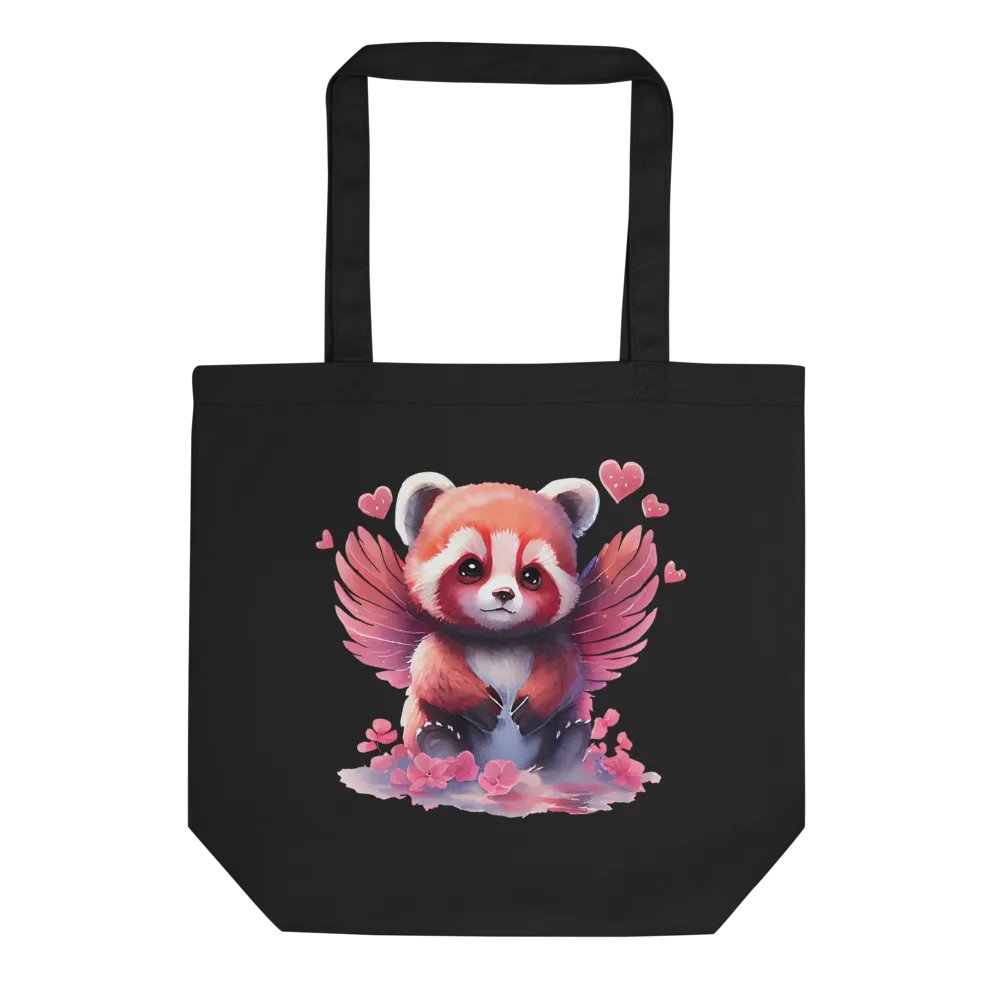Love-Struck Red Panda Eco Tote product image (1)