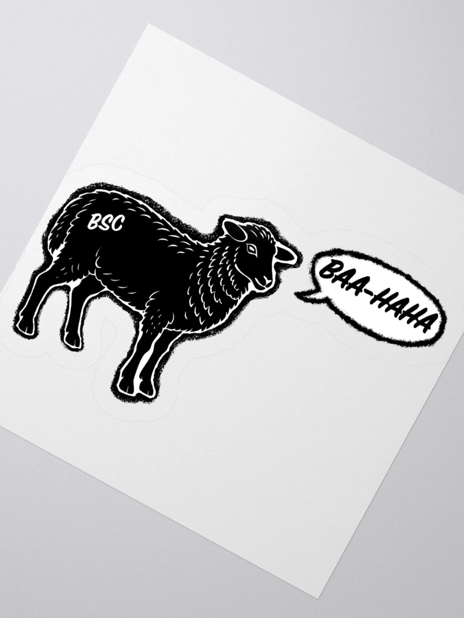 BAA-HAHA Sticker product image (6)