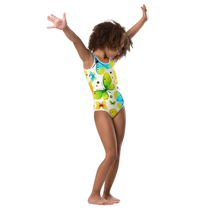 Fluttering Wings Kids Swimsuit product image (1)