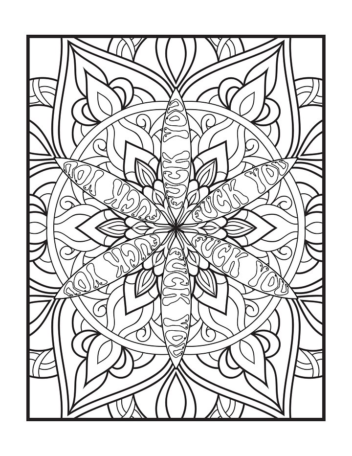Art & Expletives, The Everyday Swears Version- Swear Word Coloring Book for Adults | Printable | Cuss Words | Sweary Phrases | Curse Words product image (2)