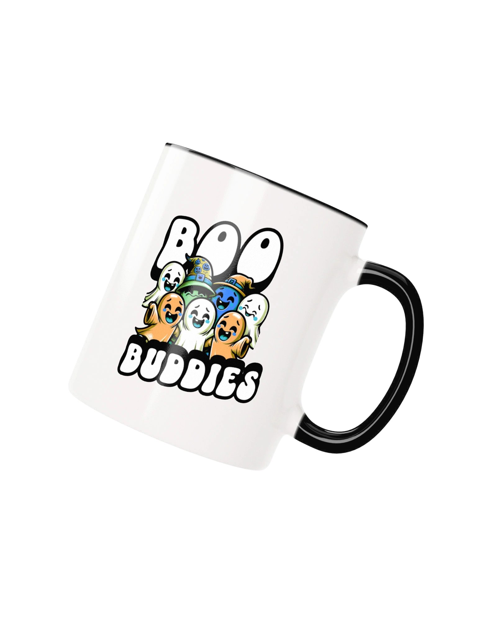 Boo Buddies Mug - Cute Ghost Friends Halloween Coffee Mug | Funny Halloween Ghost Mug product image (13)