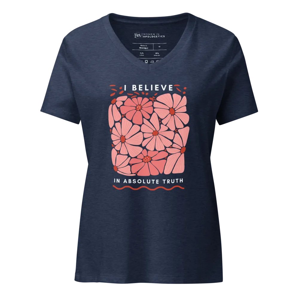 I Believe in Absolute Truth V-Neck product image (1)