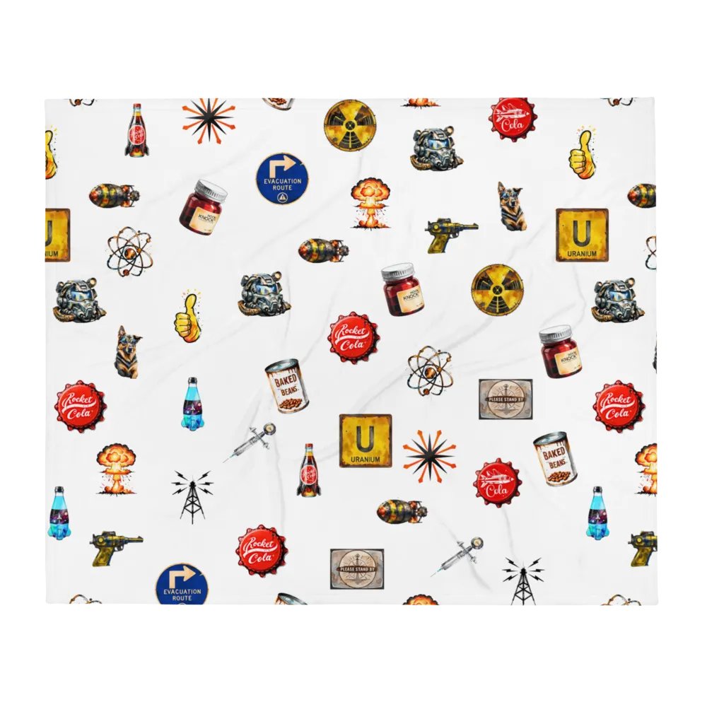 Pop Culture Icon Throw Blanket #fallout product image (2)