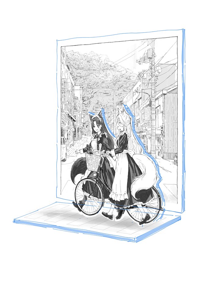 "GROCERIES IN ONOMICHI" Acrylic Standee [PREORDER] product image (1)