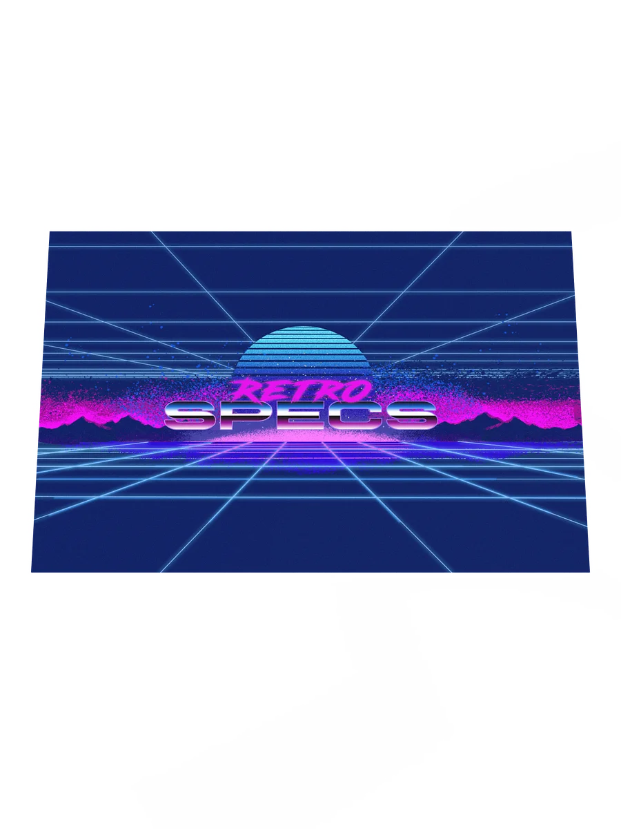 RETRO SPECS: Grid Lanscape Poster product image (2)