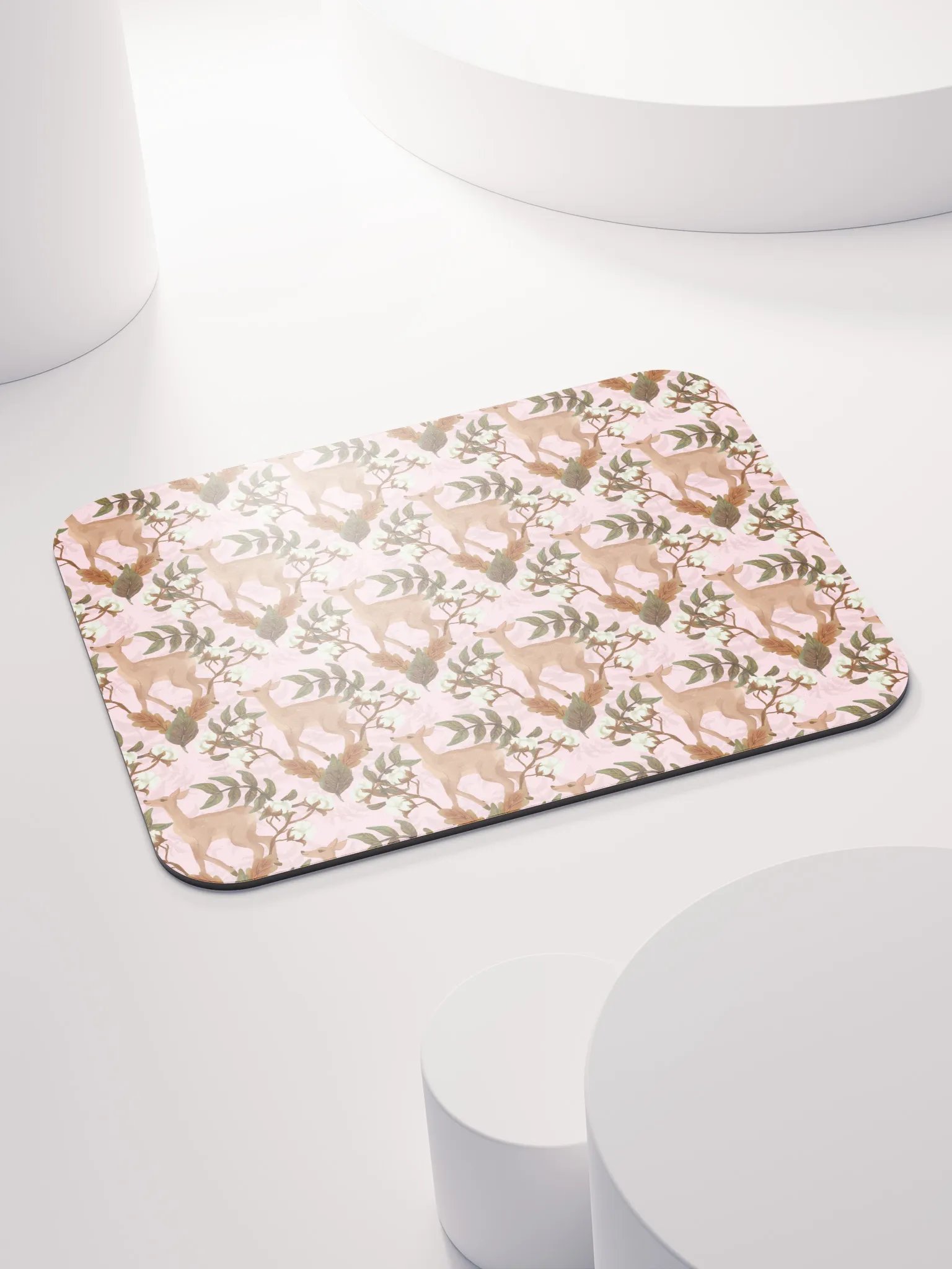 Fall in the Fields, Pink Mouse Pad product image (4)
