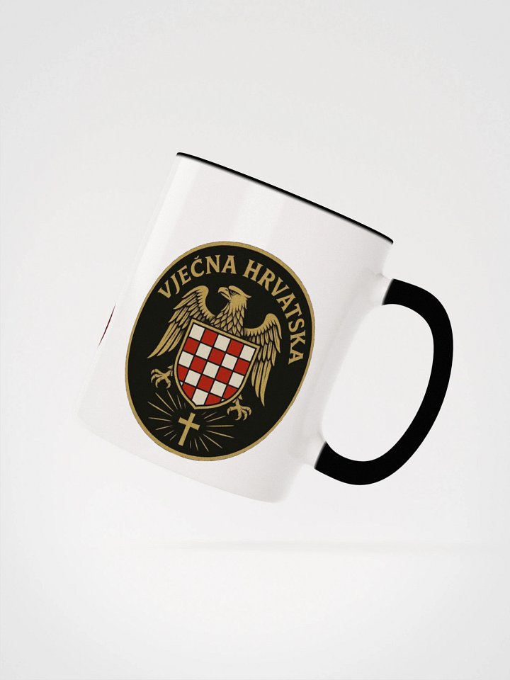 Vječna Hrvatska Emblem Ceramic Mug product image (6)