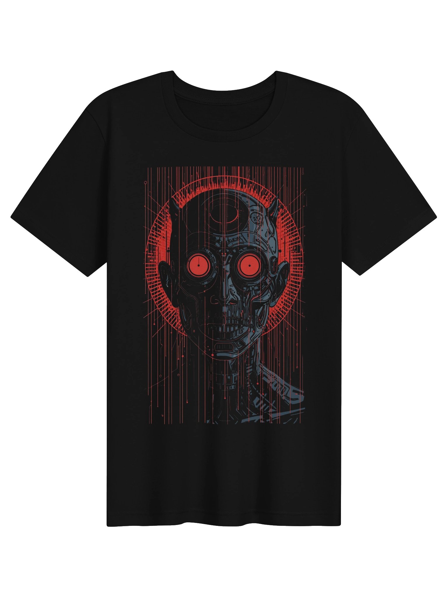 Neon Android Halo Lightweight T-Shirt product image (1)