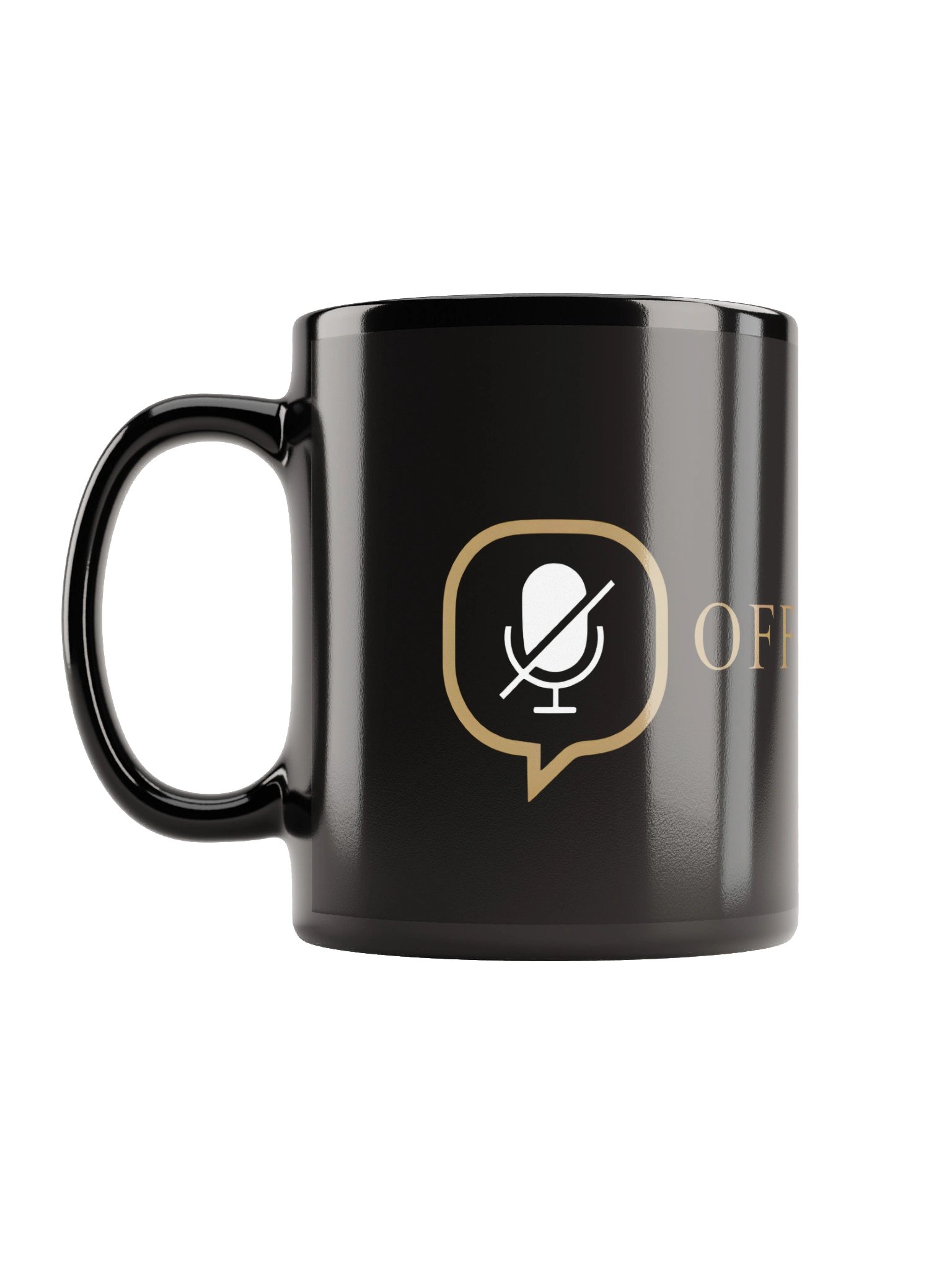 Off the Record Horizonal Logo Wrap Mug product image (1)