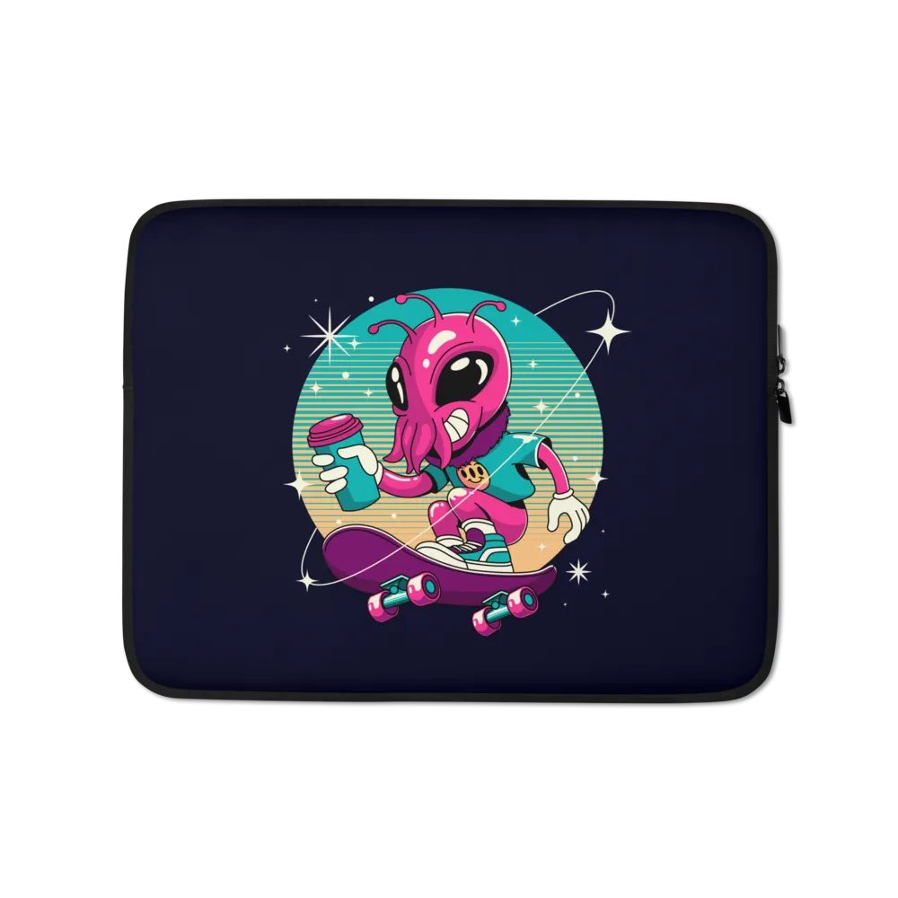 Galactic Skater Laptop Sleeve product image (1)
