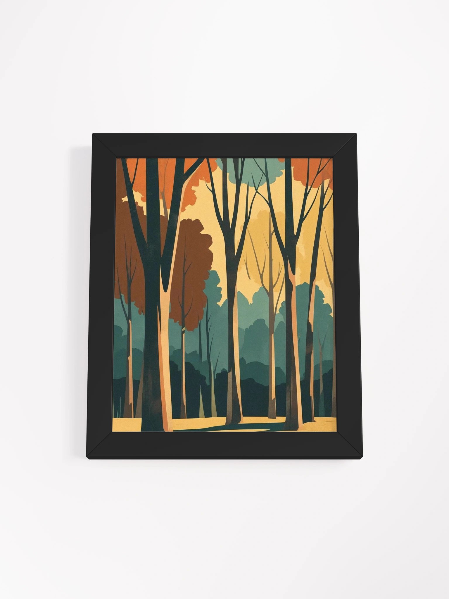 Vibrant Forest Symphony Framed Poster product image (5)