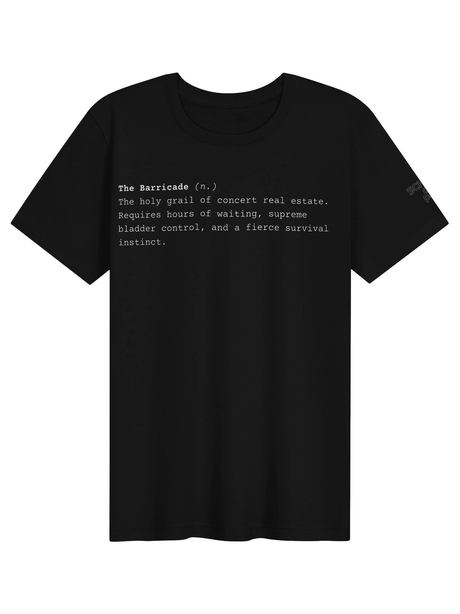 The Barricade (white letters) product image (10)