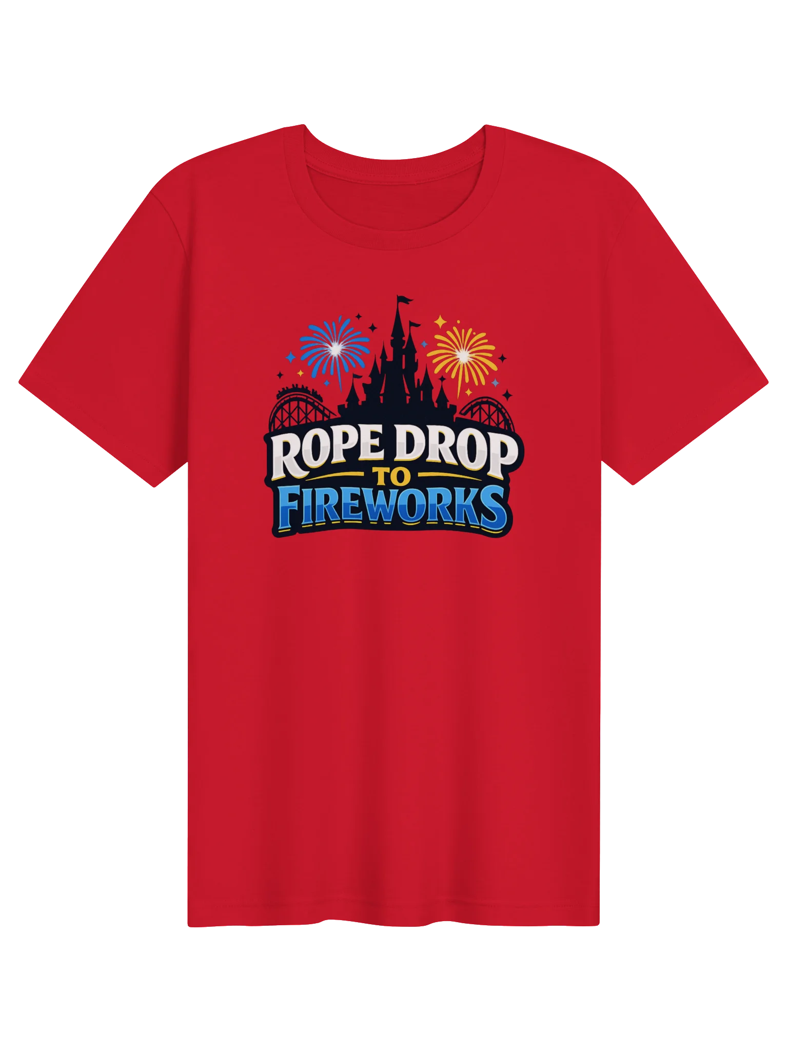 Rope drop to fireworks T-shirt product image (1)