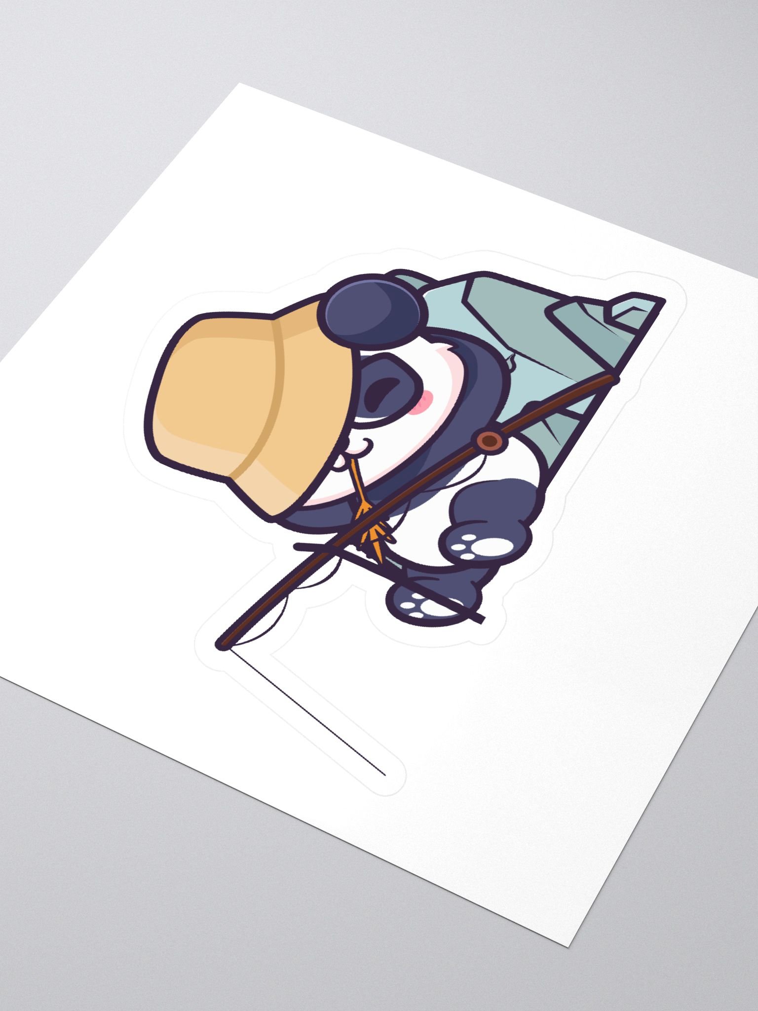 Cozy Panda Sticker product image (3)