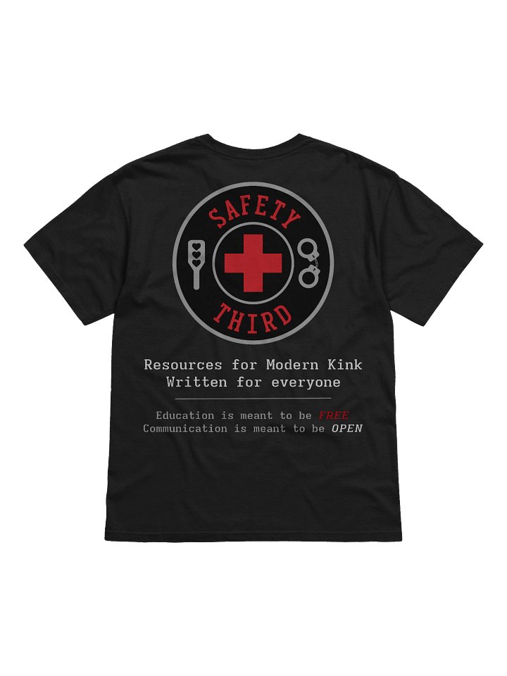 Safety Third - The T-Shirt! product image (2)