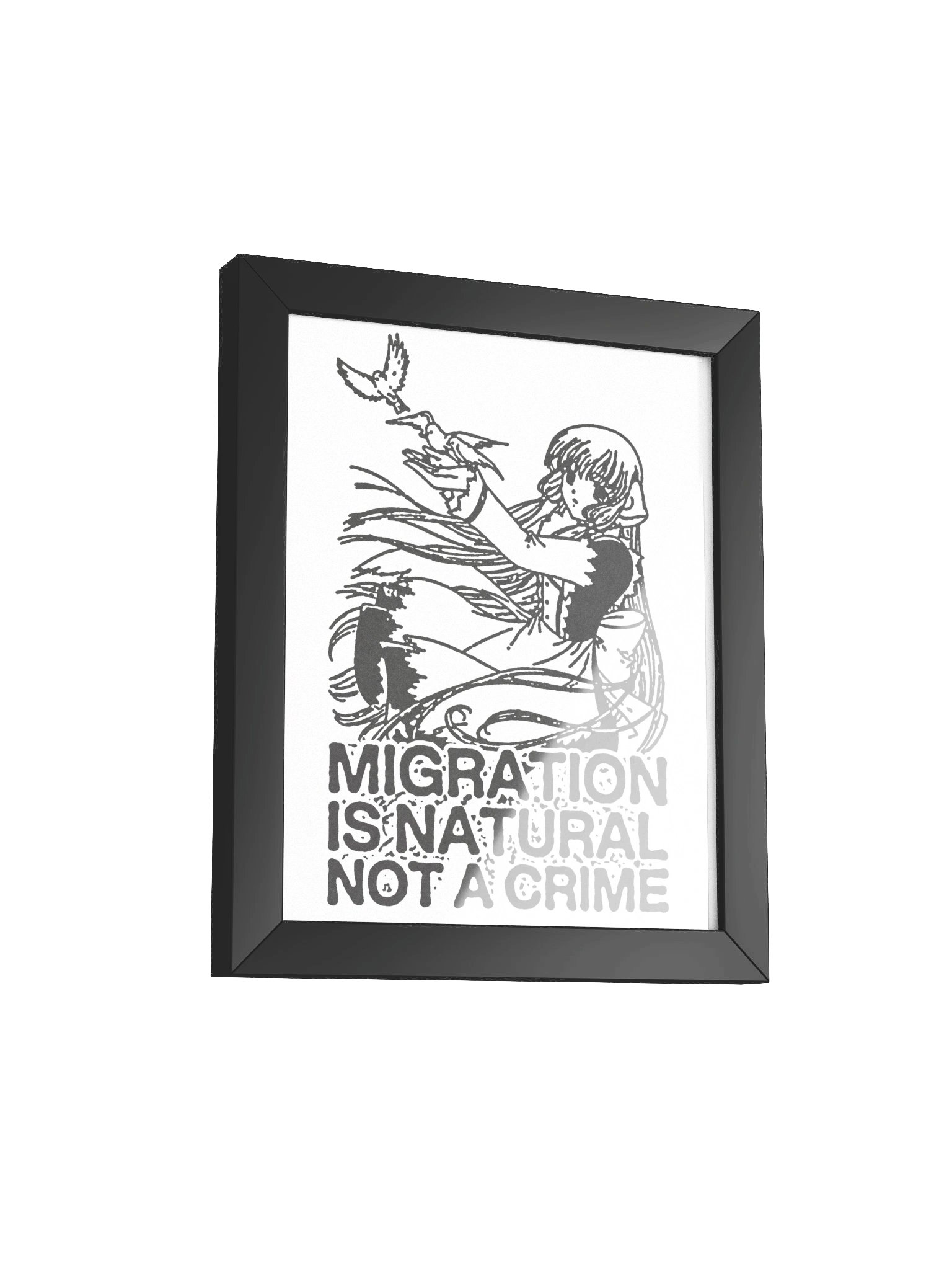 NATURAL ! Framed Print. product image (2)