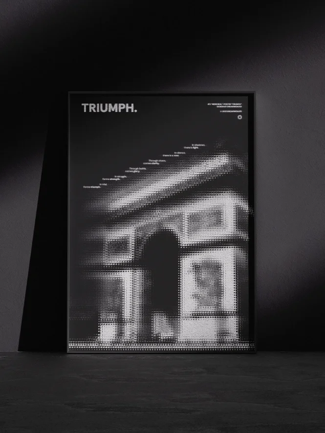Memorial : Triumph — Thoughtful Digital Print for Modern Interior product image (2)
