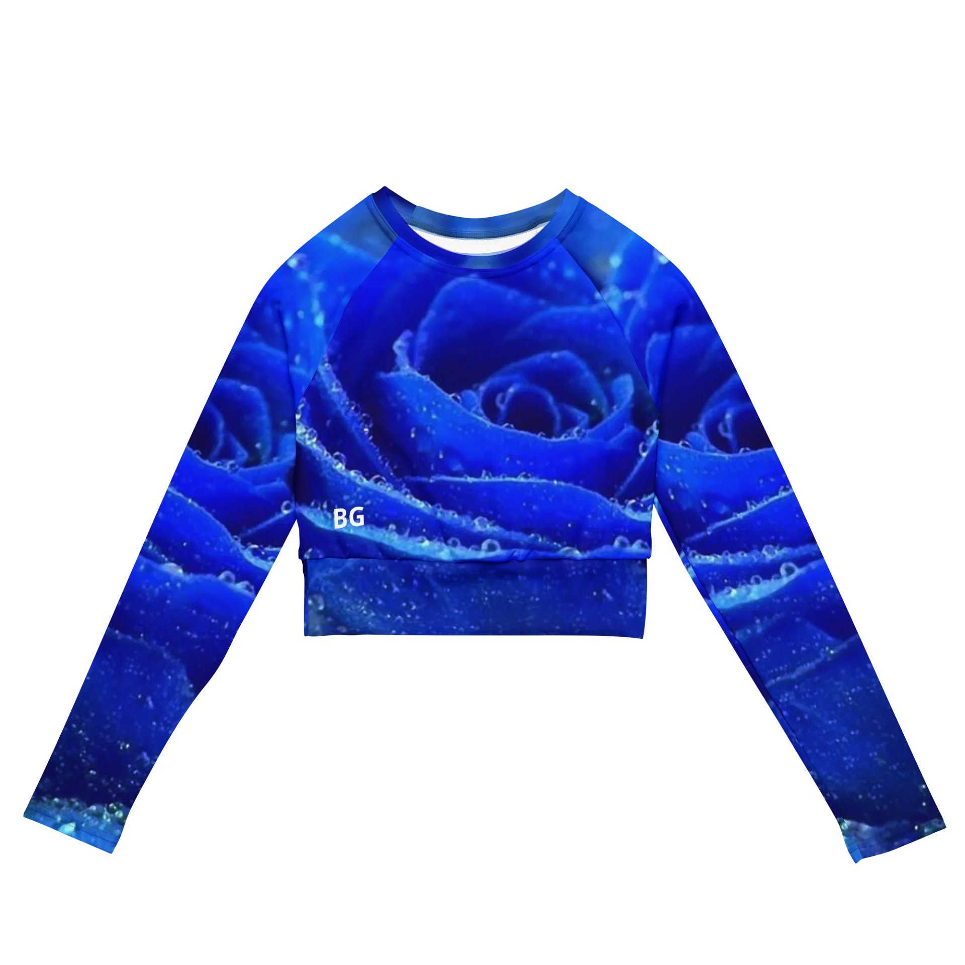'Your Love' All-Over Long Sleeve Crop product image (2)