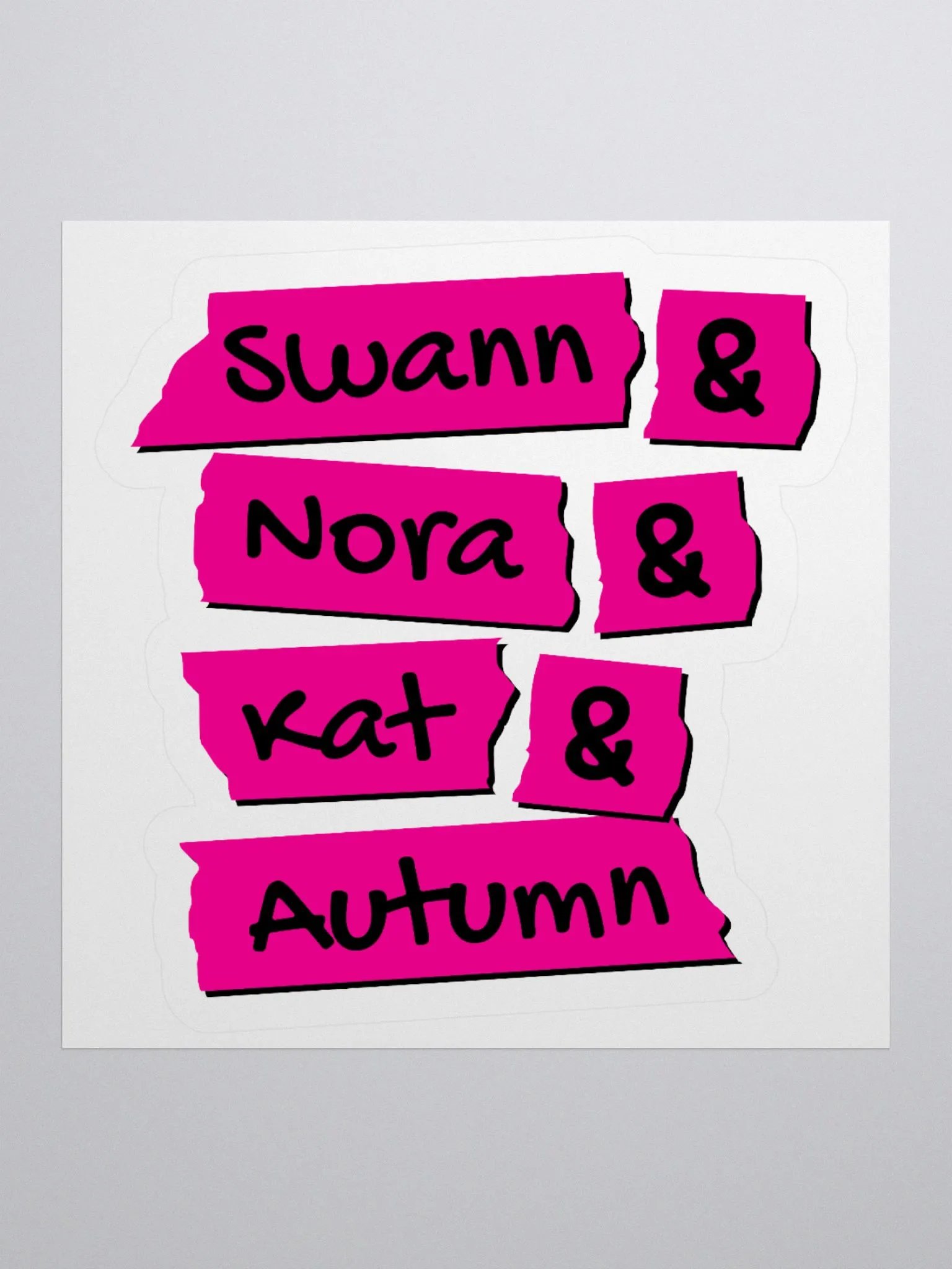 Names Sticker product image (1)
