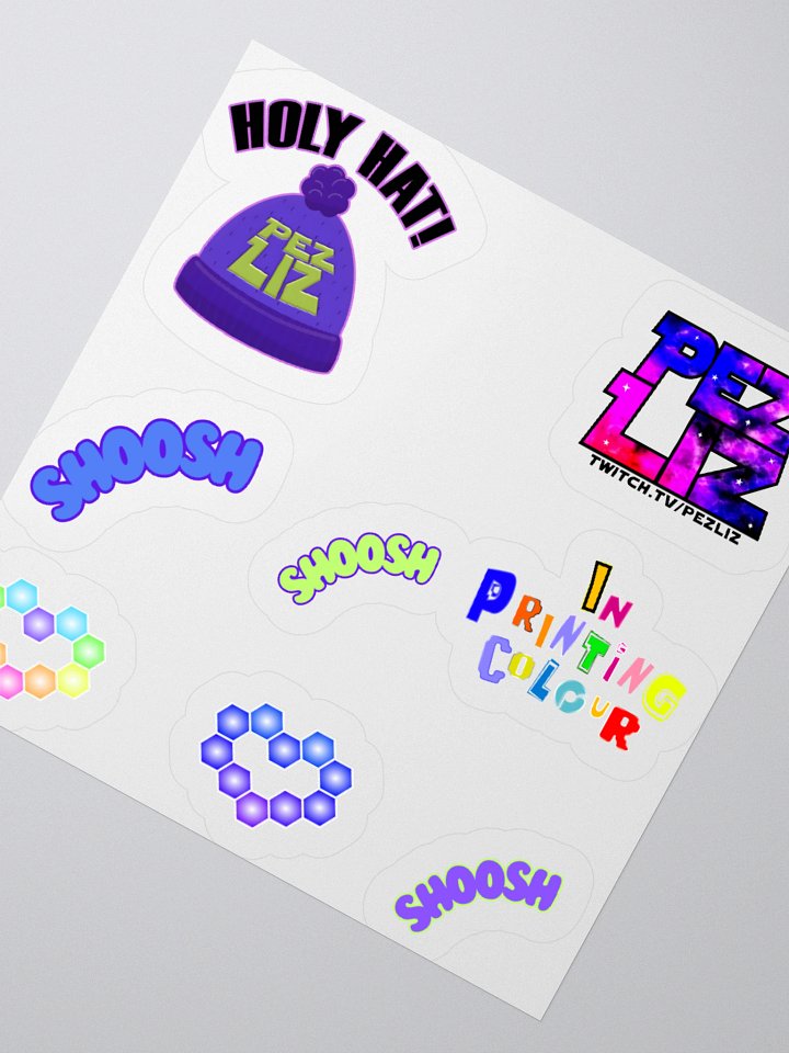 pezliz fun sticker pack! product image (2)