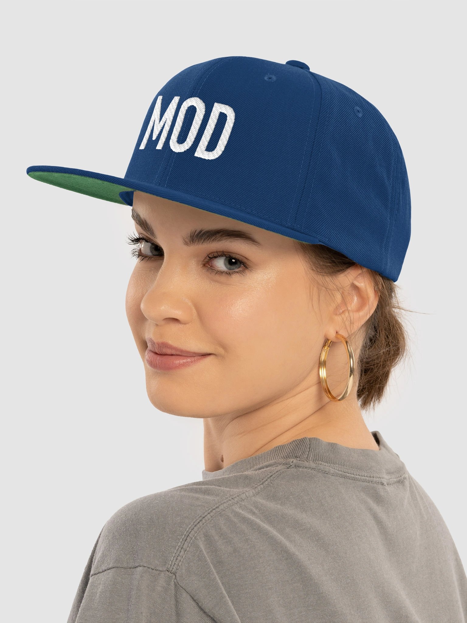 MOD Shield Royal Blue Embroidered Snapback product image (5)