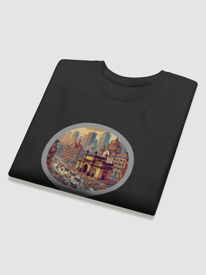 Urban Vibes Premium Sweatshirt | AI Design: Mumbai, Indien product image (1)