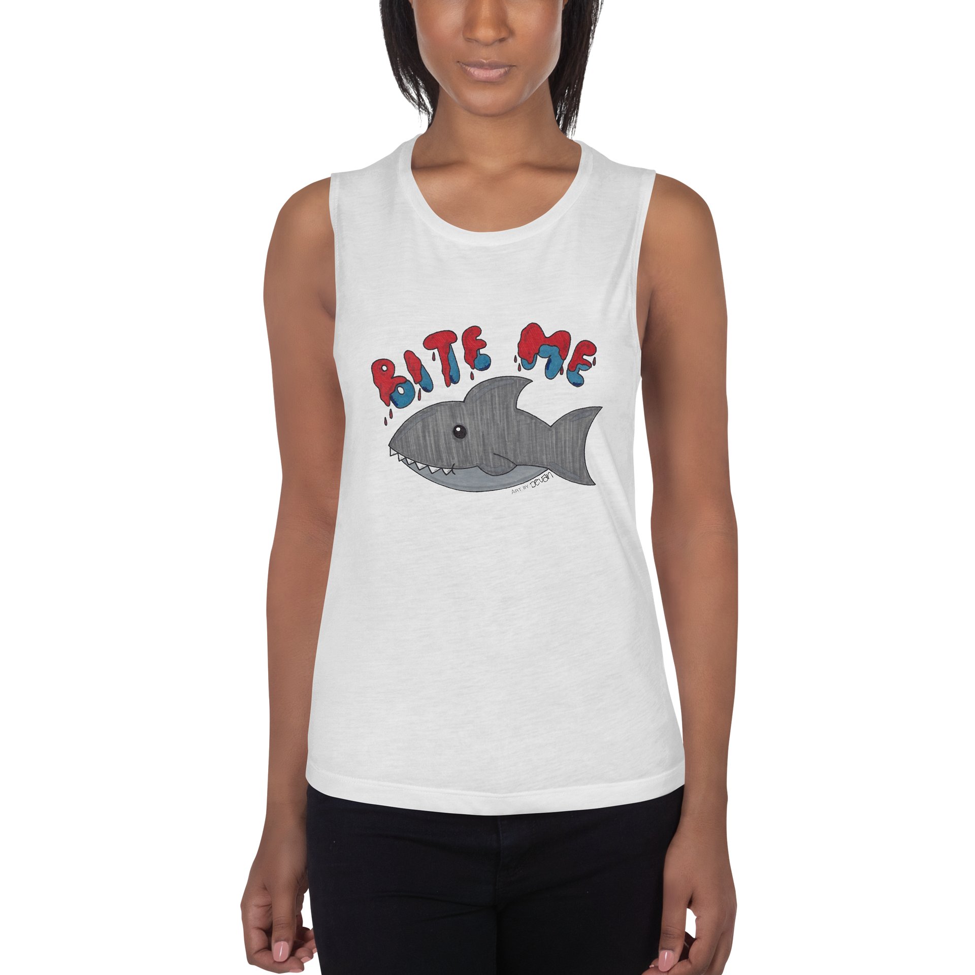 Shark Bite Tank Top product image (1)