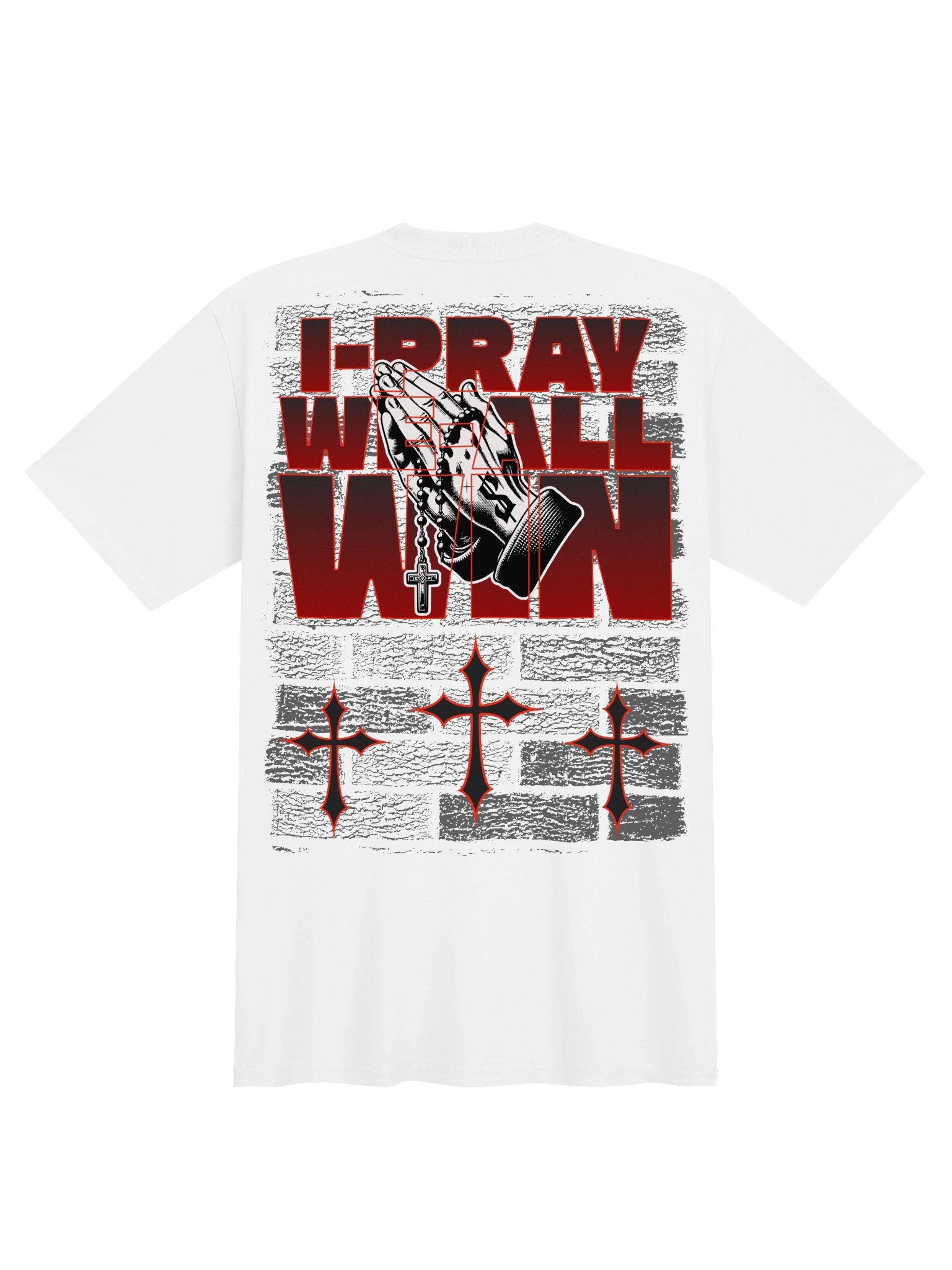 "I PRAY WE ALL WIN" Premium Heavyweight Tee product image (1)