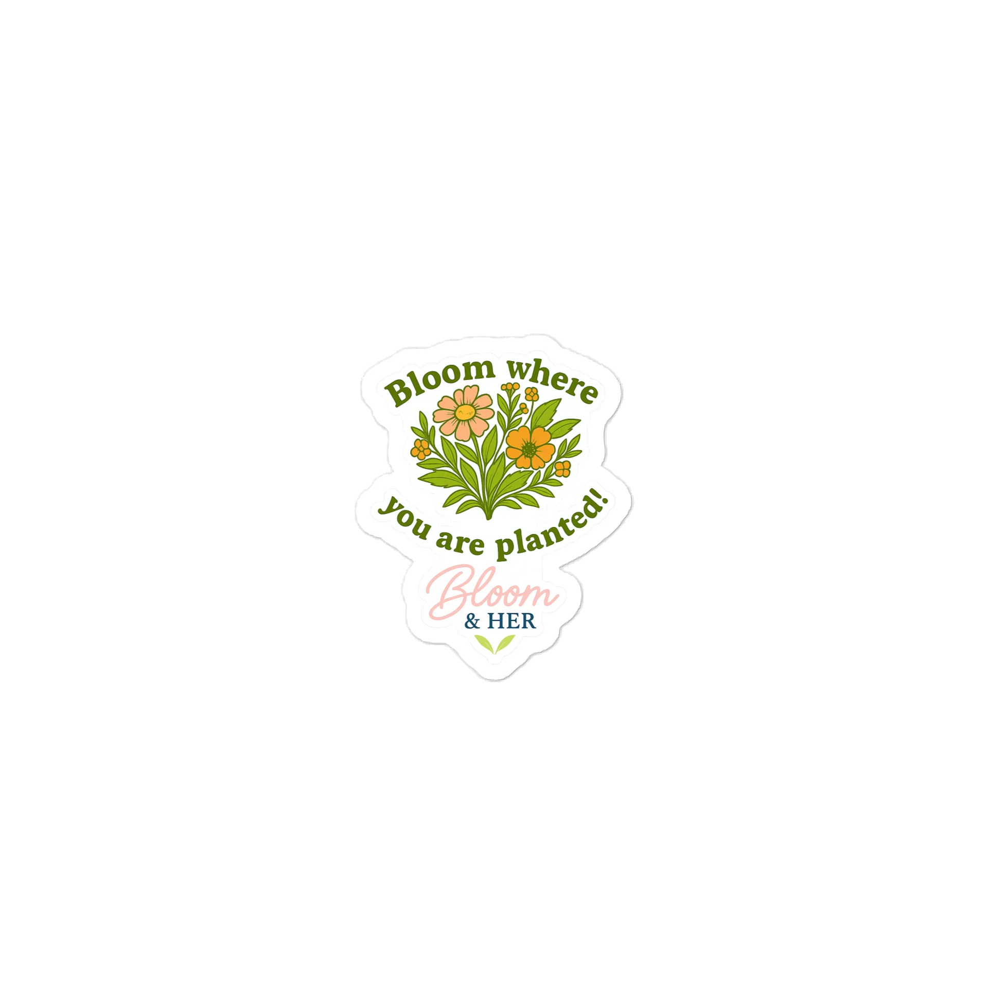 Blooming Plant 🌱 Sticker product image (1)