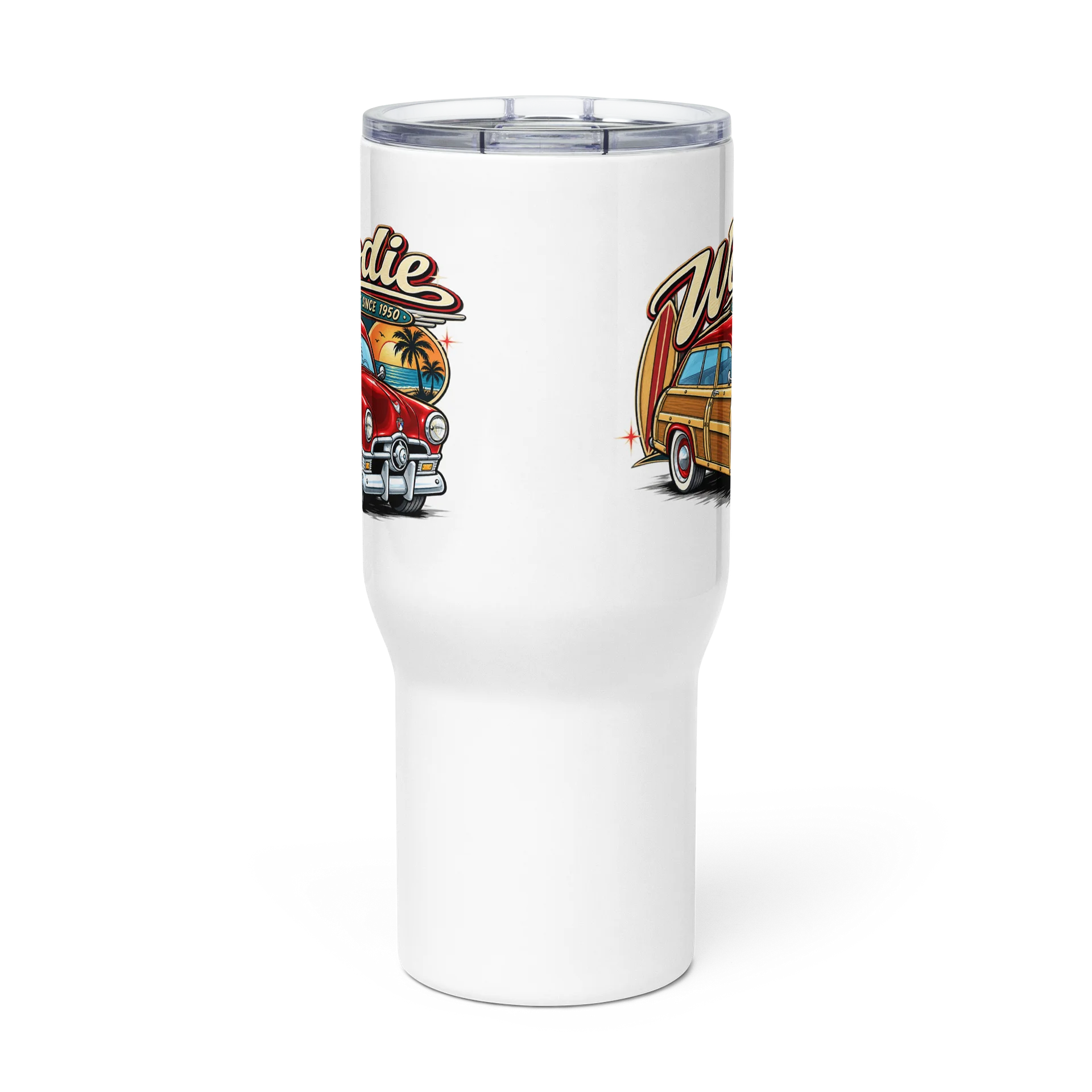 Woody – Cruisin’ Since 1950 Travel Tumbler product image (3)