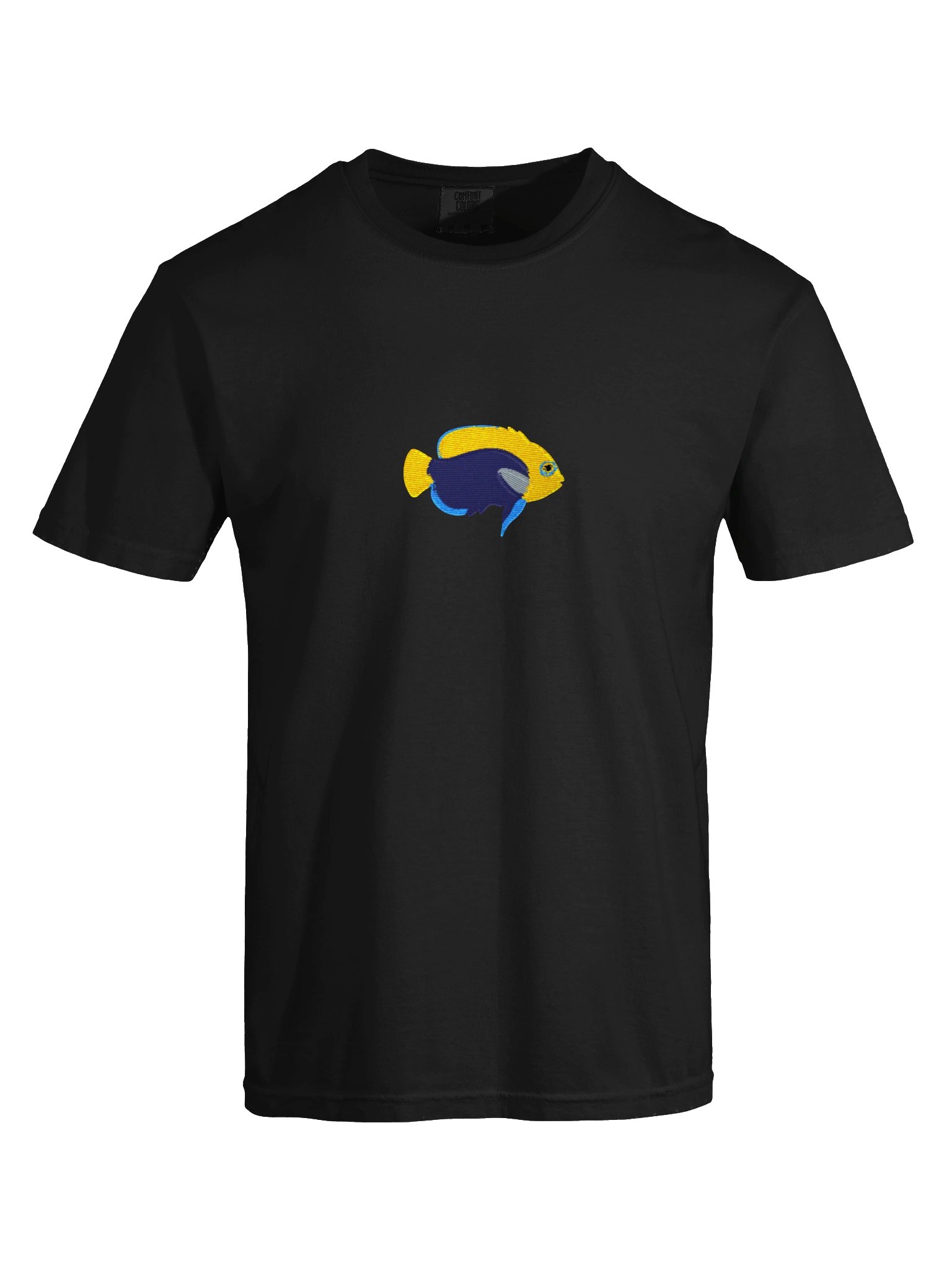 Flameback Angelfish Premium T-Shirt (Embroidered) for Reef and Marine Aquarium Lovers product image (29)