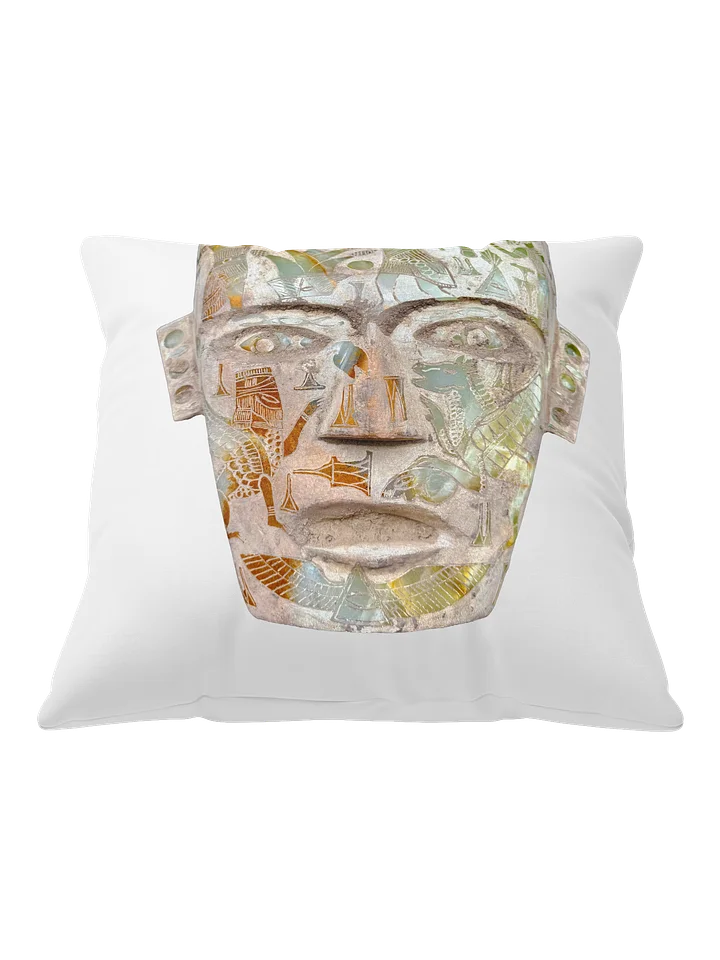 Tula Onyx Mask and Canopic Jar Set Pillow product image (1)