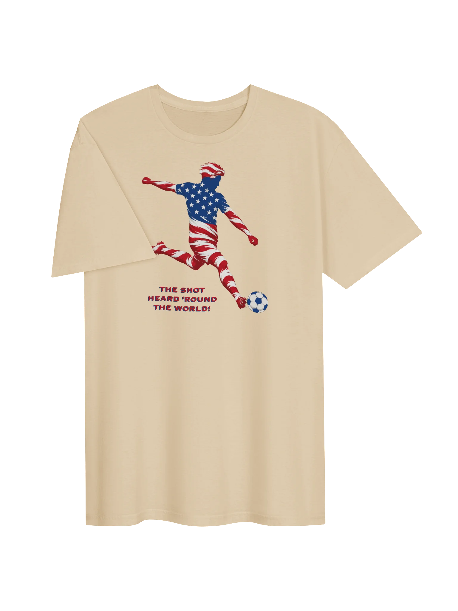 The Shot Heard 'Round the World Soccer Tee product image (3)