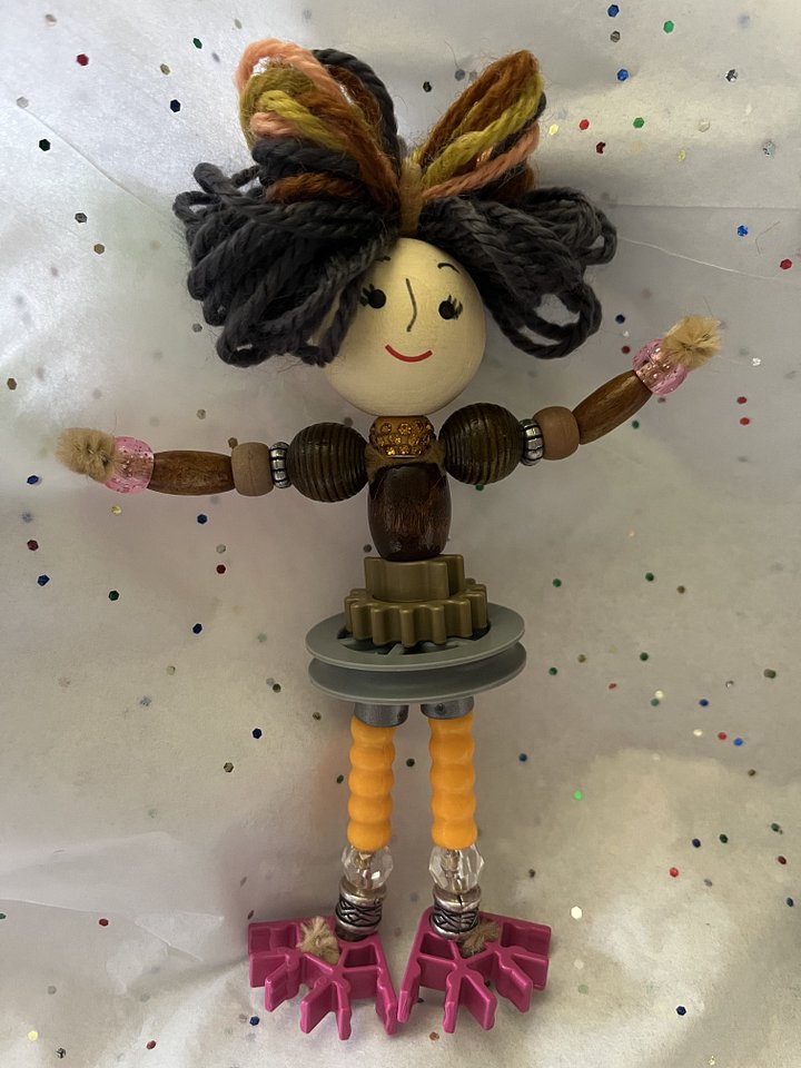 Yellow ~ Baby Steampunk Girl product image (1)