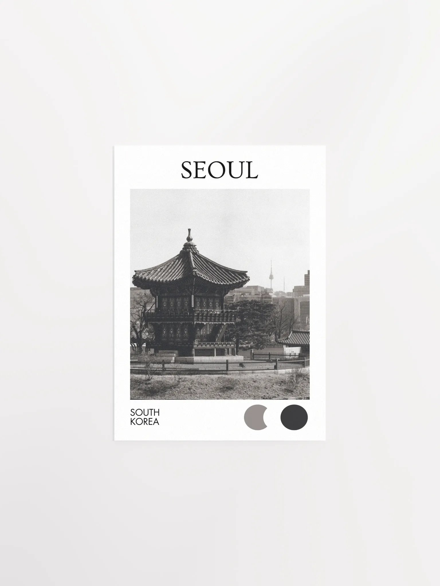 Pavilion of Seoul - Black & White product image (1)