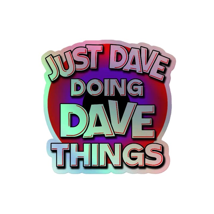 Hologram Dave things! product image (2)